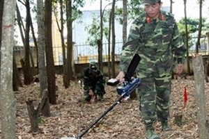 Rà phá bom mìn, vật nổ tại tỉnh Cao Bằng và Lạng Sơn