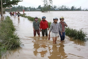 40 người chết, mất tích do mưa lũ ở miền Trung Tây Nguyên