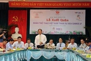 SEA Games 27: Đoàn Việt Nam có chuyên cơ riêng