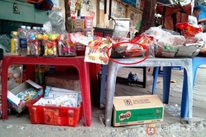 “Nước lạ”, bánh kẹo rởm đe dọa các trường học