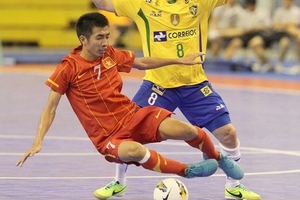 Video Futsal Việt Nam quật ngã đương kim vô địch thế giới Brazil