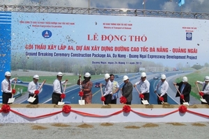 Xây dựng đường cao tốc Đà Nẵng – Quảng Ngãi