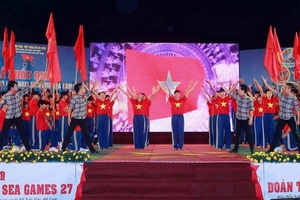 Đoàn Việt Nam đặt mục tiêu đứng tốp 3 tại SEA Games 27