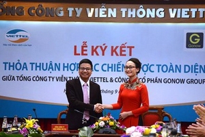 Viettel ký kết thỏa thuận hợp tác chiến lược toàn diện với Sàn giao dịch vận tải hành khách GONOW