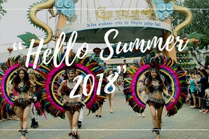 “Hello Summer” – Ngày hội mở cửa Công viên nước Hồ Tây 2018