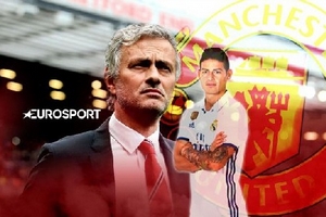 Mourinho và lãnh đạo MU mâu thuẫn vì James Rodriguez