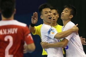 Xác định đối thủ của Thái Sơn Nam tại tứ kết giải Futsal châu Á