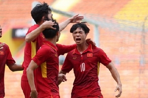 Công Phượng lập cú đúp, U22 Việt Nam thắng đậm U22 Campuchia ở SEA Games 29