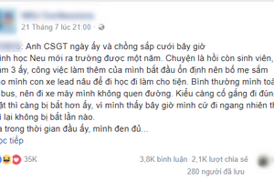 Hà Nội: 1 tháng bị CSGT ‘tóm’ 4 lần, và giờ thì sắp cưới luôn anh cảnh sát