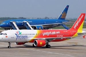 So găng thị phần Vietjet Air và Vietnam Airlines