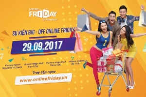 Người dân mong chờ những ưu đãi khủng từ Chương trình Online Friday 2017