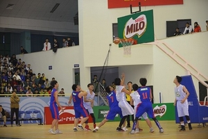 Khai mạc giải bóng rổ học sinh THPT ở Hà Nội cúp MILO năm 2018