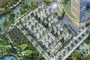 Hà Nội: Dự án Khai Sơn Hill Long Biên xây hàng loạt biệt thự không phép