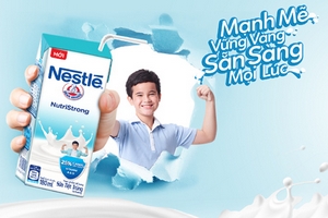 NESTLÉ ra mắt sữa tiệt trùng mới đảm bảo 25% nhu cầu canxi mỗi ngày của trẻ