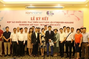 Korihome Việt Nam trở thành đối tác đồng phát triển thương hiệu với BIOCERA Hàn Quốc