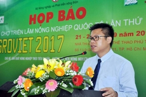 AgroViet 2017: Trên 200 doanh nghiệp tham gia