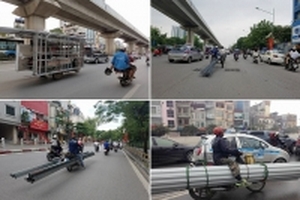 Những chiếc xe 'tử thần' trên đường phố Thủ đô