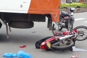 Xe cứu thương gây tai nạn, một thanh niên tử vong