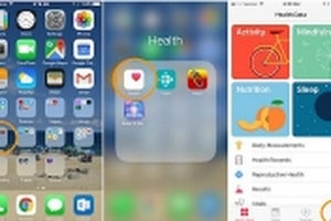 Nữ y tá hướng dẫn cài đặt hồ sơ y tế trên điện thoại để giữ mạng sống