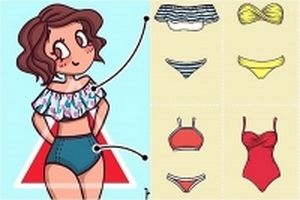 Mẹo chọn áo tắm phù hợp với dáng người