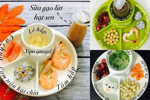 Thực đơn ăn dặm BLW đơn giản, hấp dẫn và đủ dinh dưỡng của mẹ 9X