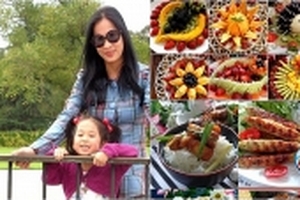 Gặp bà mẹ 5 con đam mê nấu ăn, với hàng nghìn công thức nấu ăn khiến chị em ngưỡng mộ