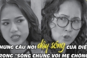 Những chiêu trị mẹ chồng gây tranh cãi trong 'Sống chung với mẹ chồng'