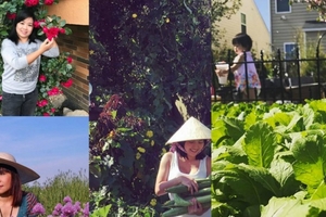 Mẹ Việt ở trời Tây 'Làm vườn để vơi bớt nỗi nhớ nhà'