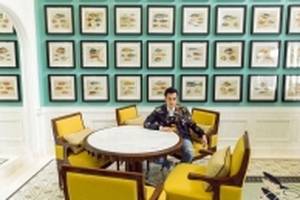 Quang Vinh trổ tài làm bánh trong khách sạn siêu sang ở Phú Quốc