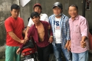 Bị hiệp sĩ bắt giữ khi chạy xe trộm cắp sang Campuchia tiêu thụ