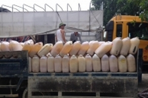 Hà Tĩnh: Phạt 70 triệu, tiêu hủy hơn 6 tấn mỡ động vật bẩn