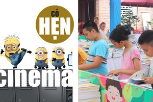 Hẹn con: Cuối tuần tới rạp xem phim hay là cùng dạo phố sách?