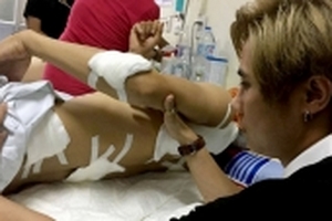 Tạm giữ 2 đối tượng đâm gục thanh niên trên đường Võ Chí Công