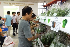 Ra mắt Trung tâm phân phối nông sản an toàn đầu tiên trên toàn quốc