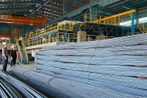 Giá thép thanh tăng mạnh hơn 5% trong ngày, cao nhất trong 4 năm