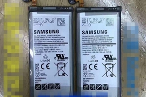 Galaxy Note 8 có pin 3.300 mAh, sản xuất tại Việt Nam