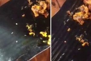 Đà Nẵng: Thực khách giật mình phát hiện đĩa sụn gà có dòi