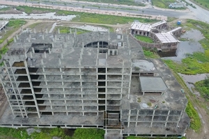 Dự án bệnh viện 850 tỷ bỏ hoang ở Nam Định