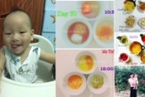 Mẹ 9x chia sẻ thực đơn chế biến ăn dặm kiểu Nhật vừa ngon vừa đẹp mắt