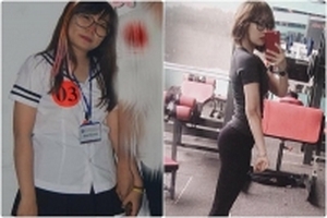 Tự ti với thân hình mũm mĩm, cô gái 1m58 giảm 10kg để trở nên quyến rũ bất ngờ