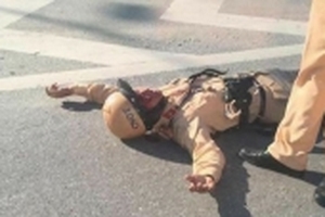 Đang làm nhiệm vụ, trung úy CSGT bị đâm trọng thương