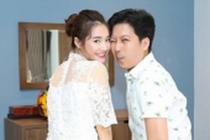 Nhã Phương: 'Tôi không thể đóng cảnh hôn người khác trước mặt Trường Giang'