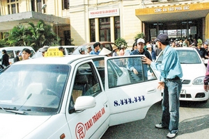 Taxi Hà Nội sẽ chung phần mềm, đồng màu