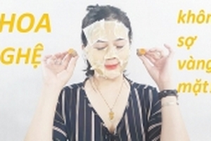 Trang Moon dưỡng da bằng nghệ mà không sợ 'nhuộm vàng' da