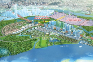 Bổ sung 4 cầu và đào hồ trung tâm vào dự án BT của CII tại Thủ Thiêm