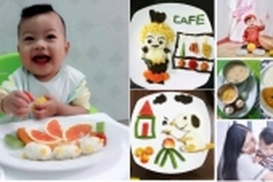 Mẹ 9X trang trí món ăn ngộ nghĩnh, đẹp mắt khiến bé nhìn là thích ăn ngay