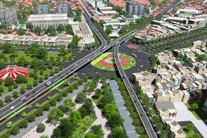 Bắt đầu thi công nhánh cầu vượt Nguyễn Kiệm - Hoàng Minh Giám