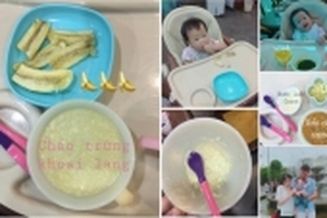 Thực đơn ăn dặm 'nhìn thôi đã thấy thèm' của mẹ 9X giúp bé ăn thun thút mỗi ngày