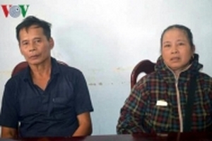 Gây tai nạn, vợ chồng lái xe tải sơn lại xe để đối phó với công an