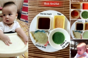 Mẹ 9x mách thực đơn ăn dặm kiểu Nhật cho bé 6-7 tháng giúp con ăn ngon miệng, mẹ nhàn tênh